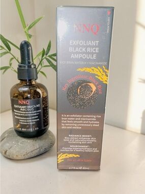 Exfoliant Black Rice Ampoule - Brown